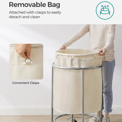 Tidy Rolling Laundry Hamper