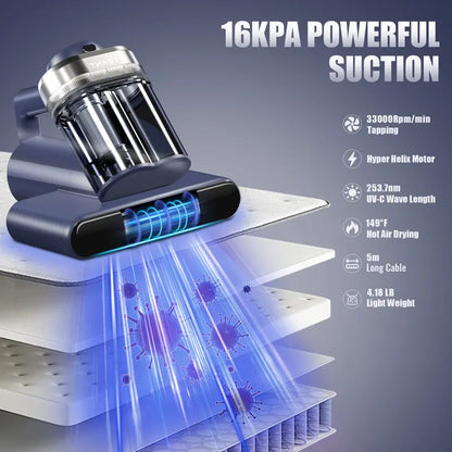 Tidy Handheld Mattress Vacuum