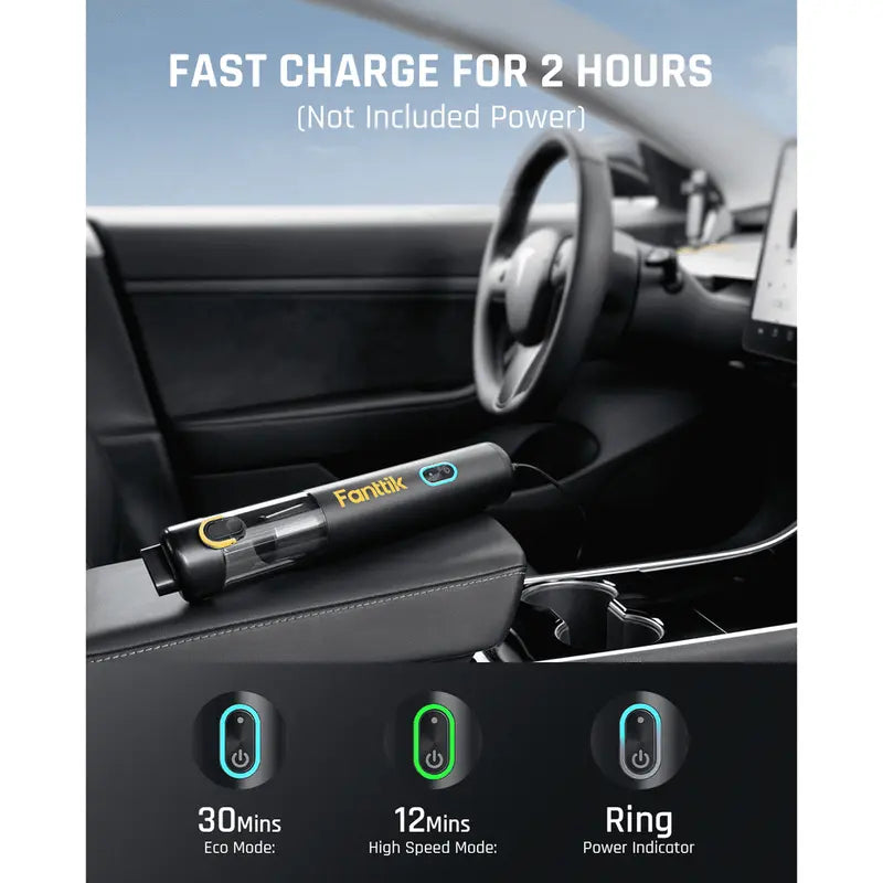 Tidy Cordless Car Vacuum