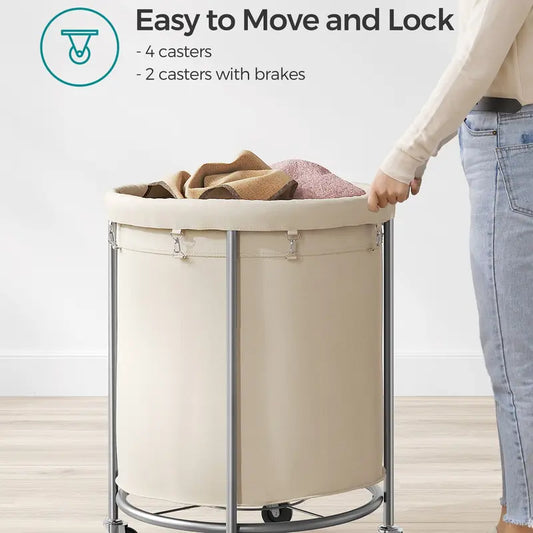 Tidy Rolling Laundry Hamper