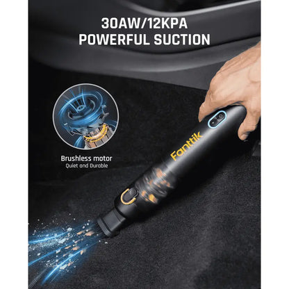 Tidy Cordless Car Vacuum